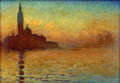 Saint-Georges majeur au crépuscule - Claude Monet